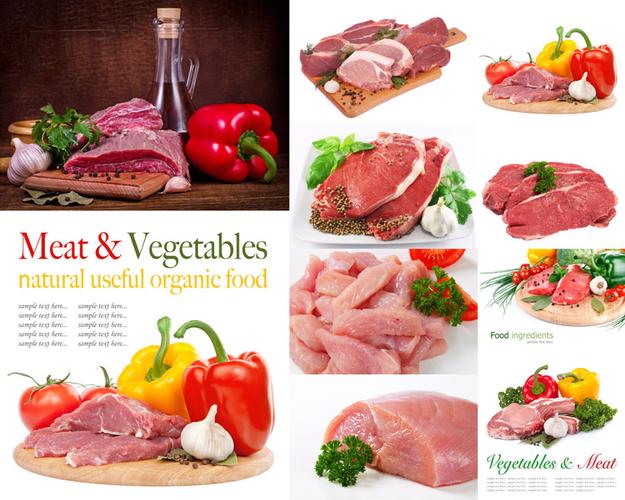 生肉食物原料摄影高清图片